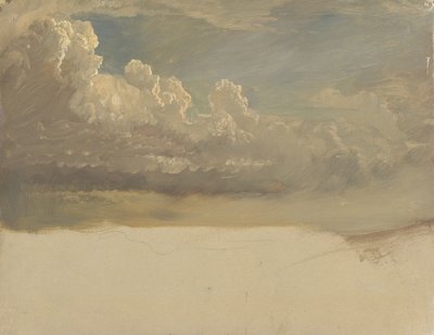 Wolk Studie door Frederic Edwin Church